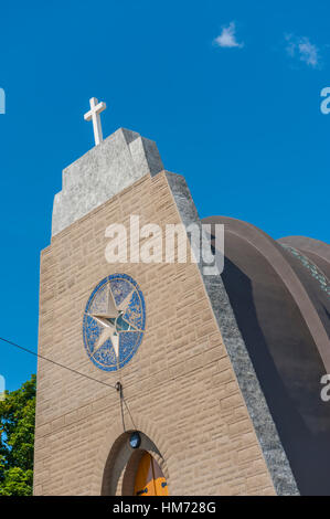 The catholic Church of Our Lady Star of the Sea in Amlwch on the Island of Anglesey Wales Stock Photo