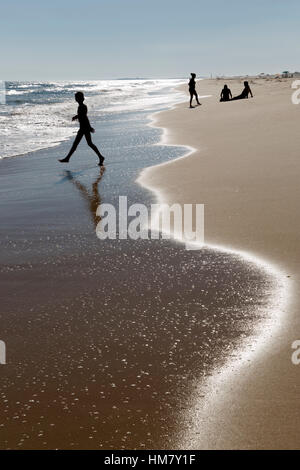 Praia de Cacela Velha beach, Cacela Velha, Algarve, Portugal, Europe Stock Photo