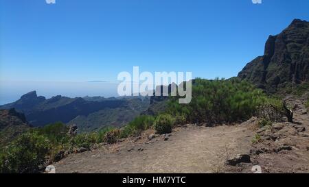 view over landscape of tenerife 2 Stock Photo
