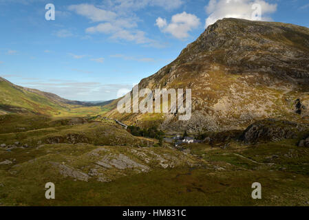 Nant Francon Valley Stock Photo