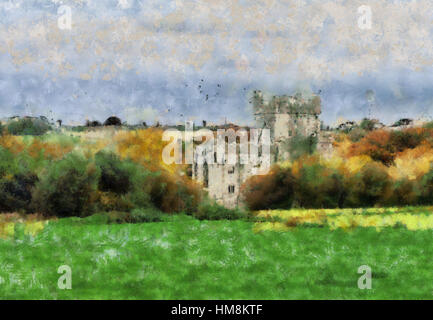Tintern abbey, County Wexford, Ireland Stock Photo