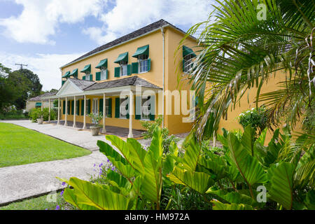 George Washington House, Bridgetown, Christ Church, Barbados, West Indies, Caribbean, Central America Stock Photo