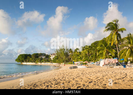 Smugglers Cove Beach, Holetown, St. James, Barbados, West Indies, Caribbean, Central America Stock Photo