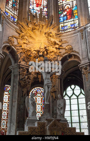 Église Saint-Merry, Paris France Stock Photo