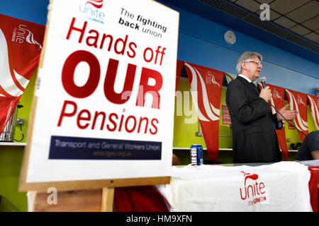 Strike meeting at Grangemouth RefineryIneos Stock Photo