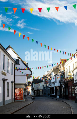 Shops in Bucklersbury, Hitchin, Hertfordshire Stock Photo