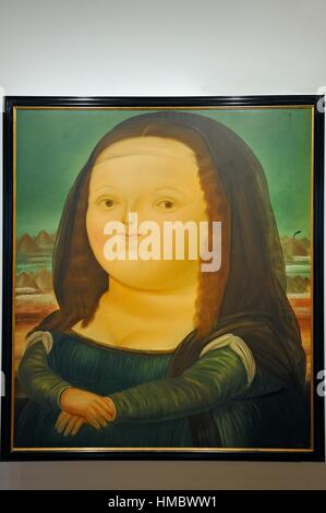 Fernando botero mona lisa hi-res stock photography and images - Alamy