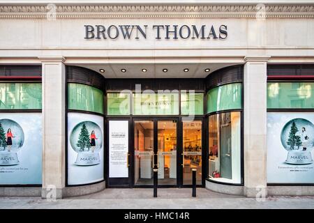 Brown Thomas department store on Grafton street Dublin republic of