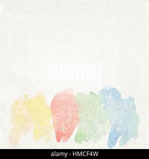 Water color like cloud on old paper texture background. + EPS10 vector file Stock Vector