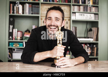 Academy Award winning Danish film maker Anders Walter. Denmark, 06/03 2014. Stock Photo