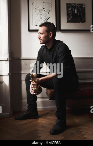 Academy Award winning Danish film maker Anders Walter. Denmark, 06/03 2014. Stock Photo