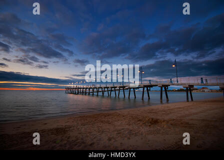 Palm Beach Jetty, Rockingham Western Australia Stock Photo