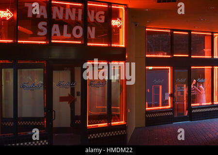 Soleil Tanning Salon Berkeley Stock Photo