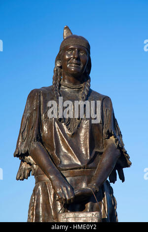 Til Taylor statue, Pendleton, Oregon Stock Photo - Alamy
