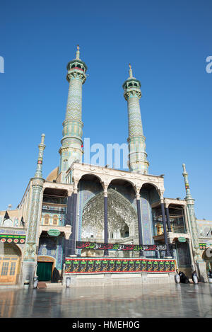 Hezrat-e Masumeh, Holy Shrine, Qom, Iran Stock Photo