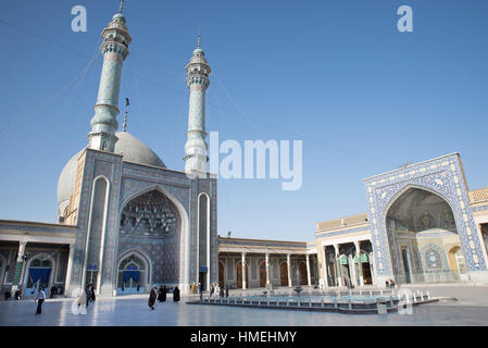 Hezrat-e Masumeh, Holy Shrine, Qom, Iran Stock Photo