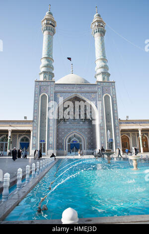 Hezrat-e Masumeh, Holy Shrine, Qom, Iran Stock Photo