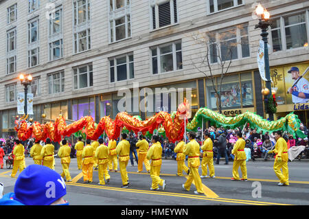 Chicago, Illinois - USA - November 24, 2016: Indianapolis Chinese Community Center Stock Photo