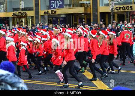 Chicago, Illinois - USA - November 24, 2016: American tap dance Stock Photo