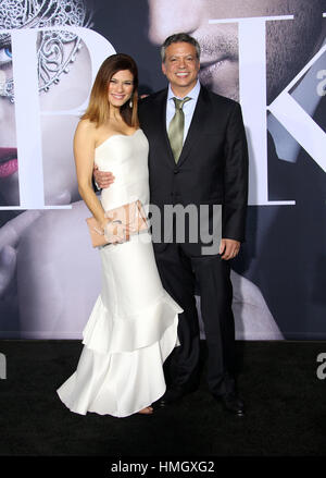 Angelique De Luca, Michael De Luca at the "Fifty Shades Darker" World