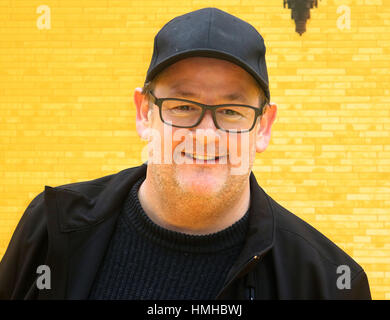 Jan 28, 2017  - Johnny Vegas attending 'The Lego Batman Movie' Film Premiere, Empire Cineworld, Leicester Square in London, England, UK Stock Photo