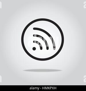 wifi icon,vector illustration Stock Vector