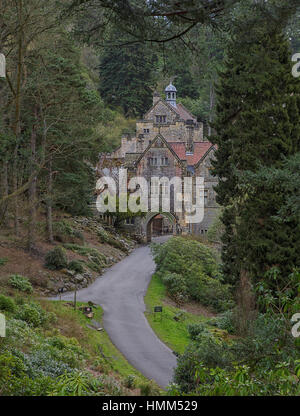 Cragside House in Northumberland Stock Photo