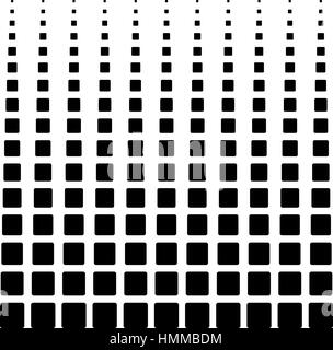 Simple abstract halftone rounded square pattern background - vector ...