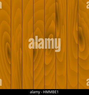Vector old wooden background. Grunge texture . Realistic illustration of wooden planks. Stock Vector