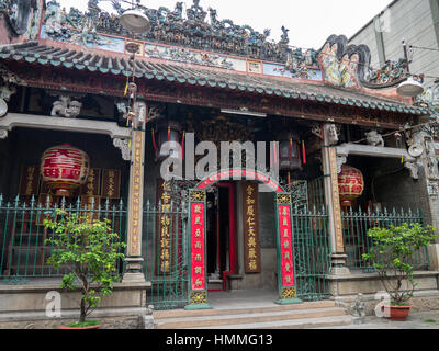 Thien Hau Temple (Ho Chi Minh, Vietnam) Stock Photo