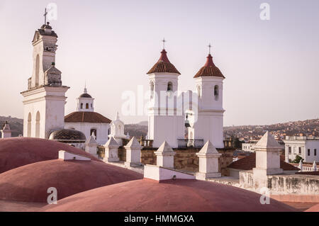 San Felipe Neri monastery in Sucre, Bolivia Stock Photo