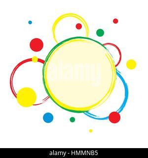 colorful circles, vector Stock Vector Image & Art - Alamy