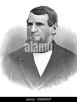 OAKES AMES (1804-1873) American politician and railway executive Stock Photo