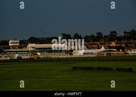 racecourse stratford upon avon Stock Photo