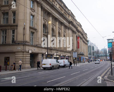 Royal Exchange Manchester Stock Photo