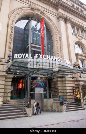 Royal Exchange Manchester Stock Photo