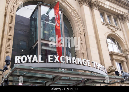 Royal Exchange Manchester Stock Photo