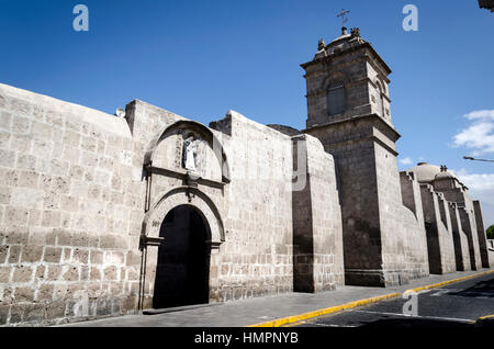 Sasnta Catalina Convent / Monastery / Arequipa, Peru. Stock Photo