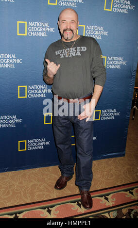 Dave Marciano of 'Wicked Tuna' arrives for the National Geographic Channel TCA Party on January 3, 2013, in Pasadena, California.Photo by Francis Specker Stock Photo