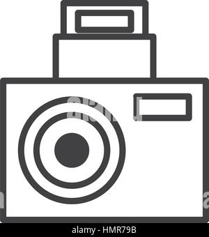 camara party icon design image Stock Vector