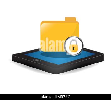 smartphone optimization and tuning data center Stock Vector