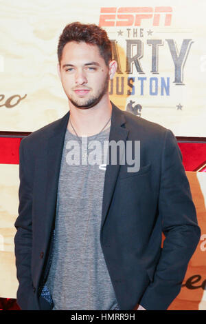 Houston, USA. 03rd Feb, 2017. Tyler Beede attends ESPN: The Party 2017 on February 3, 2017 in Houston, Texas. Credit: The Photo Access/Alamy Live News Stock Photo