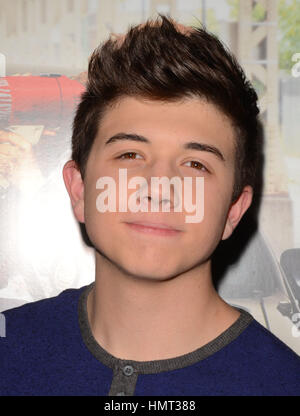 Burbank, California, USA. 10th Feb, 2015. 10 February 2015 - Burbank, Ca - Bradley Steven Perry. Arrivals for Disney Channel's ''Bad Hair Day'' screening event held at Walt Disney Studios. Photo Credit: Birdie Thompson/AdMedia Credit: Birdie Thompson/AdMedia/ZUMA Wire/Alamy Live News Stock Photo