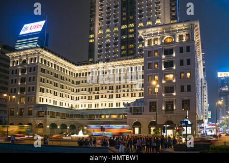 The Peninsula Hotel in Hong Kong Stock Photo