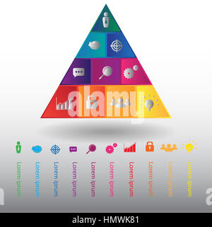 Abstract 3D digital illustration Infographic. Vector illustration can be used for workflow layout, diagram, number options, web design. Vector. Stock Photo