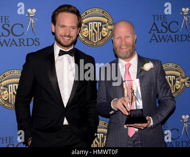 Patrick Adams and Tod Campbell attends the 31st Annual ASC Awards for Outstanding achievement in Cinematography at Loews Hollywood Hotel Ray Dolby Ballroom in Hollywood California on February 4, 2016. Stock Photo