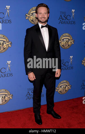 Patrick Adams attends the 31st Annual ASC Awards for Outstanding achievement in Cinematography at Loews Hollywood Hotel Ray Dolby Ballroom in Hollywood California on February 4, 2016. Stock Photo