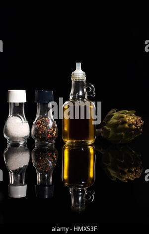 Empty Salad Dressing Bottle On White Stock Photo 582486916