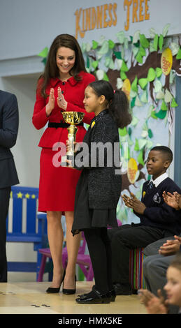 The Duke and Duchess of Cambridge attend the Children's Global Media ...