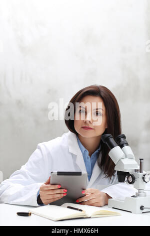 Microscope Stock Photo
